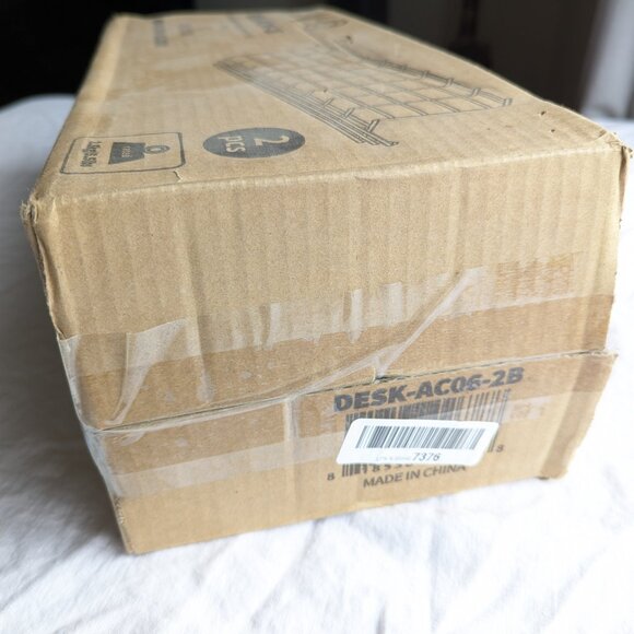 NEW in Box VIVO Under Desk Cable Management Racks 2 pack DESK-AC06-2B - Picture 10 of 12